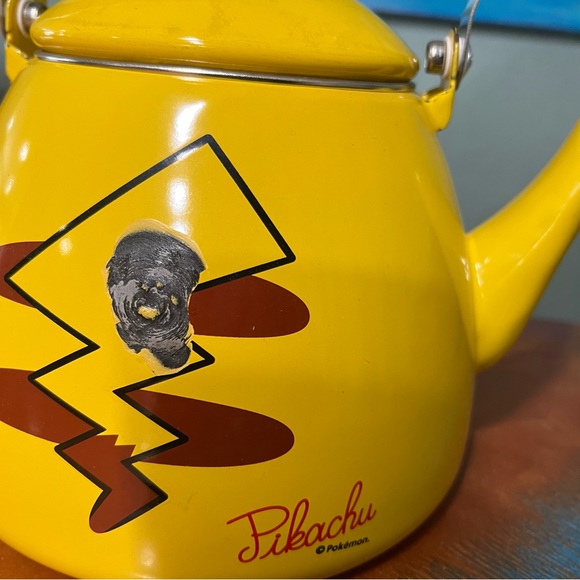 Pokémon Center Pikachu Tea Kettle Yellow Pikachu Teapot Japan with box - Picture 11 of 16